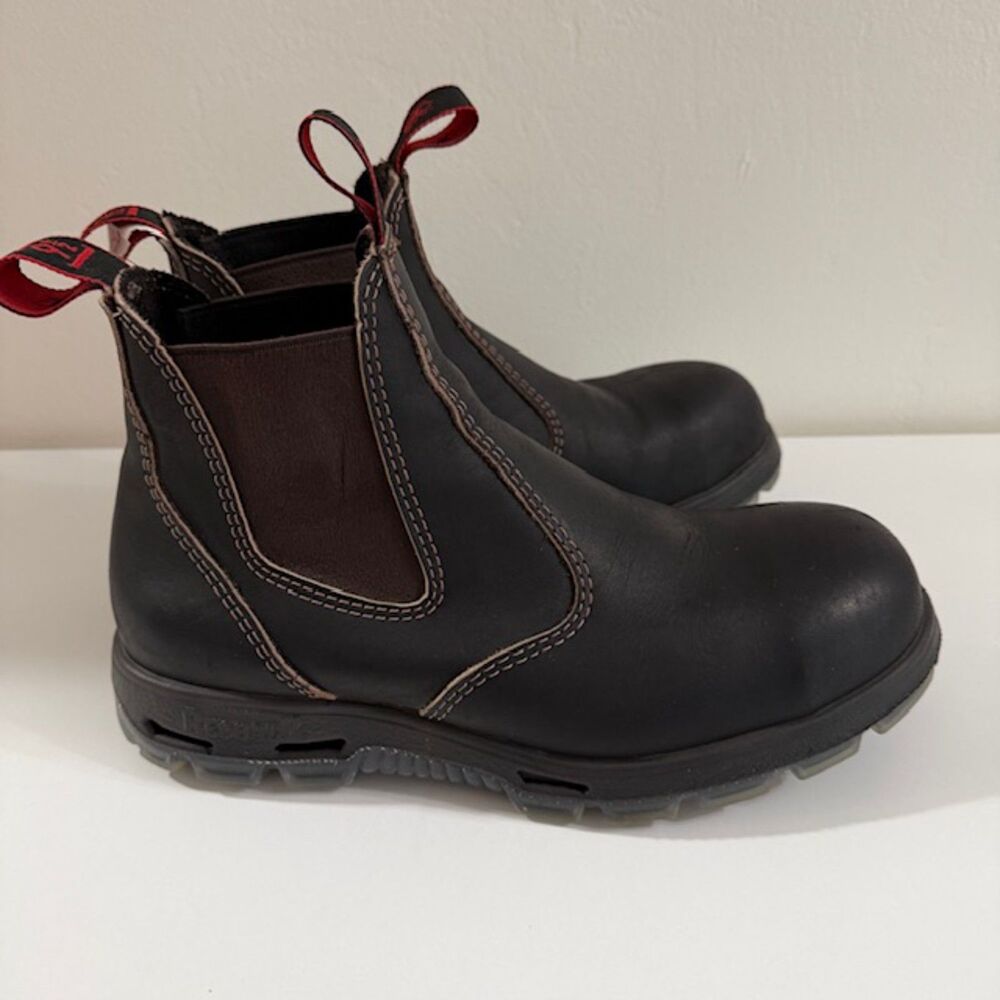 Redback Boots USBOK Dark Brown Steel-Toe Size 10.5US / 9.5UK